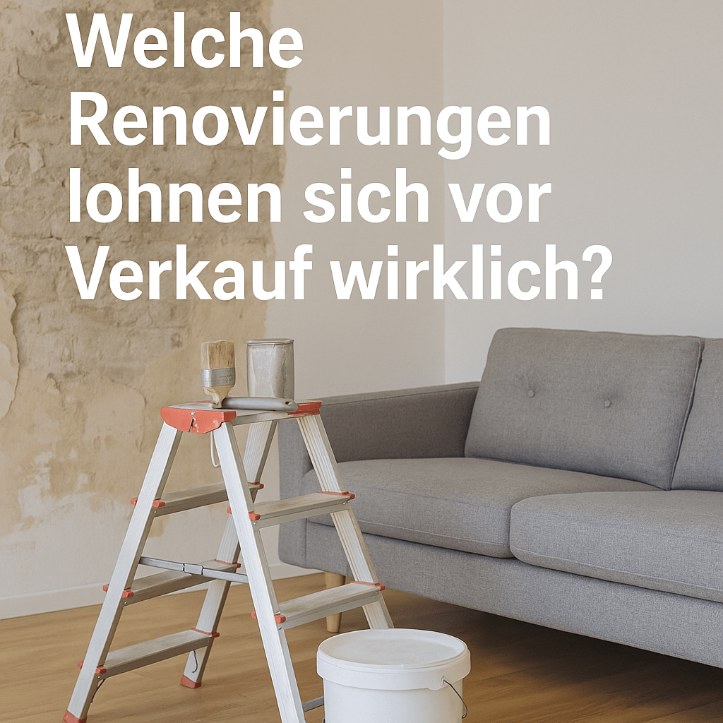 Welche Renovierungen lohnen sich vor dem Verkauf wirklich?
