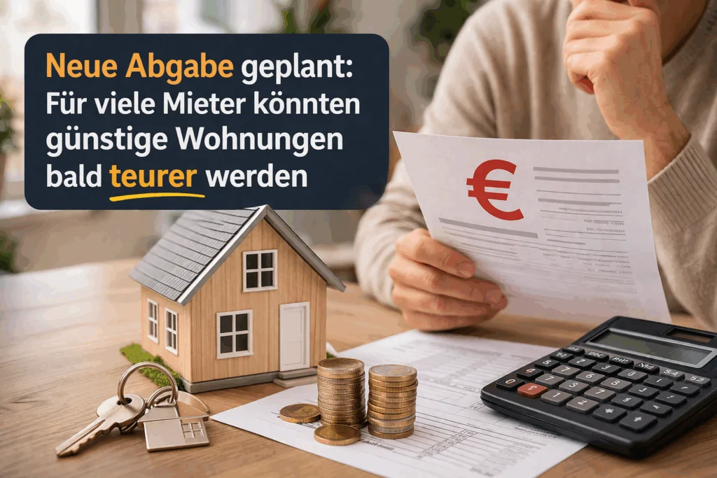 Neue Abgabe geplant: