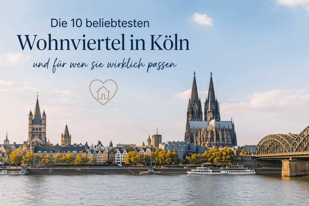 Die 10 beliebtesten Wohnviertel in Köln und für wen sie wirklich passen