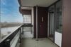 CITYHOUSE: Rhein-Panoramablick aus der 21. Etage! Großer Balkon, Einbauküche, Aufzug, TG Stellplatz - Großzügiger Balkon